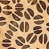 Coffee Break -Tossed Coffee Beans Artisan Batik by Lunn Studios