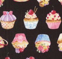 Good Taste - Petite Cupcakes on Black