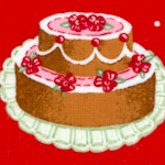 Gourmet Cakes on Polka-Dotted Red