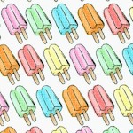 Small Scale Popsicles on Ivory
