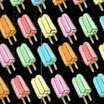Small Scale Popsicles on Black