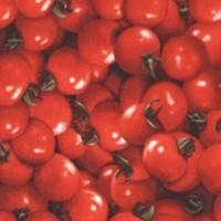 Farmers Market - Packed Cherry Tomatoes Up Close