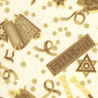 Keepsake Crafts - Tossed Gilded Judaic Symbols and Stars 