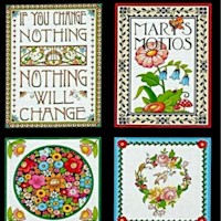 Mottos To Live By Panel by Mary Engelbreight - SALE! SOLD BY THE FULL PANEL ONLY