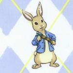 Rabbits and Radishes Argyle - Beatrix Potter