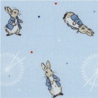 Beatrix Potter - Peter Rabbit Toss on Blue