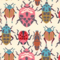 Eden - Bug Race on Cream by Sally Kelly