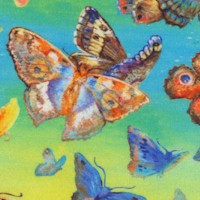 Wings of Joy Soaring Butterflies by Josephine Wall