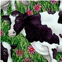 Down on the Farm - Cows in the Field by Dan Morris