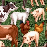 Cream of the Crop - Farmyard Animals by Dan Morris