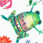 One of a Kind - Frogs with Personality on Ivory by Whistler Studios
