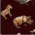 Serenghetti - Small Scale Animals on Brown