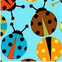 Urban Zoologie - Ladybugs on Blue
