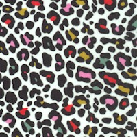 Everyday You Collection - Colorful Animal Spots on White