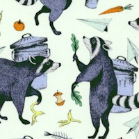 Raccoon Ruckus by Allira Tee