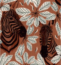 Magic of Serengeti - Happy Zebra by Julia Dreams - Amber Winds