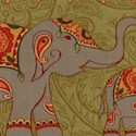 The Spice Trail - Indian Inspired Elephant Stripe #1