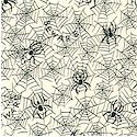 Hollowe'en Night - Spiders in Black and Ivory