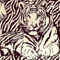 Jungle Queen - Tiger Portrait Collage
