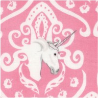 Fantasia - Equus Crest Sachet - Unicorns on Pink
