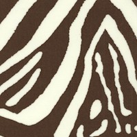 Superfly - Lauralee - Zebra Pattern in Brown by Jennifer Paganelli