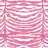 Couleur Vie - Pink and Ivory Zebra Stripe by Brenda Pinnacle Designs