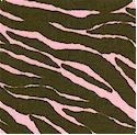 Chic Bebe - Zebra Skin in Brown and Pink FLANNEL