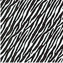 Not So Basic Black and White - Mini Zebra Stripe