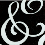 Ampersand in Black and White by Ampersand