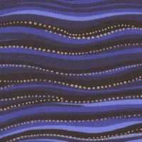 Laurel Burch Basic - Gilded Ocean Waves