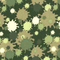 School of Rock - Camo Paintball Splotches by 2 Mod Moms