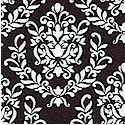 Petite Damask in Black and White by Andrea Victoria for My Mind’s Eye
