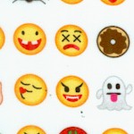 OMG...LOL - Emojis on White
