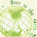 Here is the Earth...Don’t Spoil it All at Once - SALE! (1 YARD MINIMUM PURCHASE)