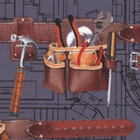 I Luv My Handyman - Tool Belts by Maria Kalinowski