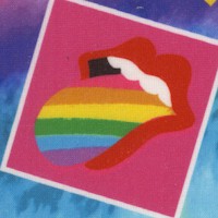 Rainbow Lips by Corey Paige Designs