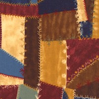 Every Iota - A Stitch in Time Patchwork in Earth Tones