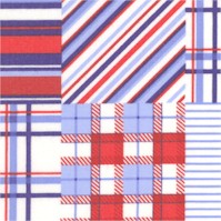 Nantucket - Red, White and Blue Patchwork
