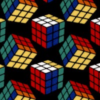I Love Rubik’s - Floating Cubes