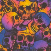 Skull Light - Packed Rainbow Skulls