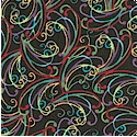 Jessica II - Colorful Delicate Swirls