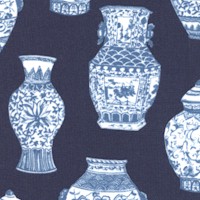 Blue Porcelain - Asian Vases in Blue and White