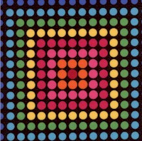 Op Art II - Dazzling Dots by Gail Kessler