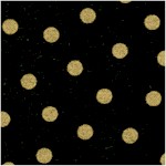 Mixology Luxe - Dotted - Metallic Gold Dots on Black