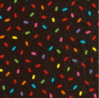 Fiesta - Colorful Confetti Dots by Carol Eldridge