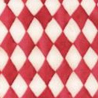 Tis the Season - Red and Ivory Harlequin by Debbie Taylor Kerman