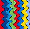 Colorful Zig-Zag Vertical Stripe