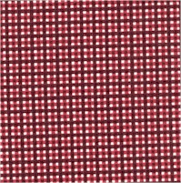 Take Me Fishing! - Burgundy Coordinate Mini Plaid by Lori Godin