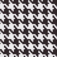 Essentials VII - Black and White Houndstooth