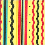 Retro Tea Vertical Stripe by Mary Engelbreit